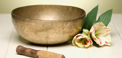 Klangschalen Massage