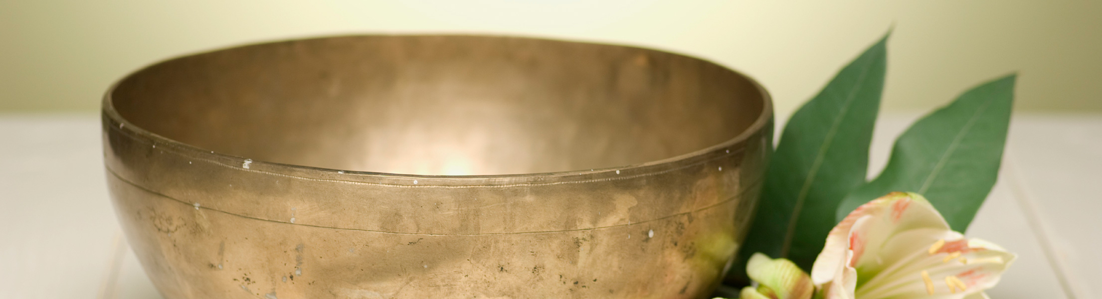 Klangschalen Massage Header